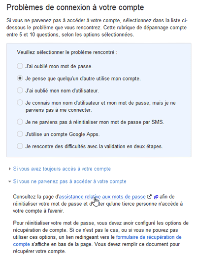 comment retrouver un compte gmail