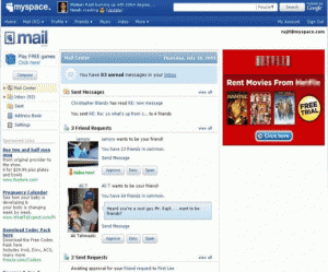 MySpace Mail