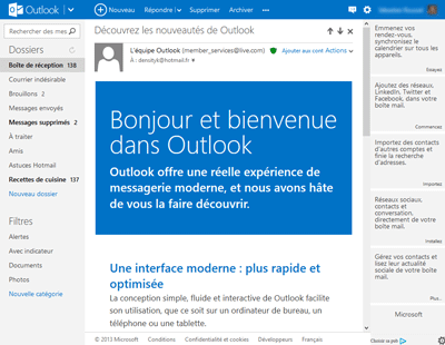 outlook-com-bienvenue