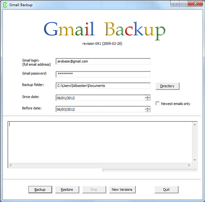 Gmail Backup