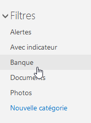 Liste des messages correspondant à un libellé