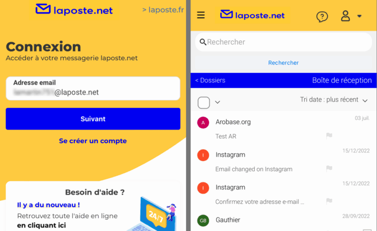 LaPoste.net mobile