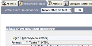 phpMyNewsLetter