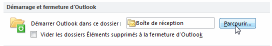 Options avancées