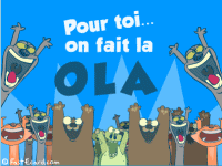 On fait la Ola