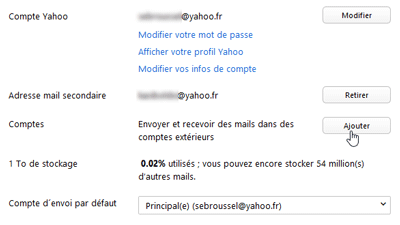 Comptes Mail