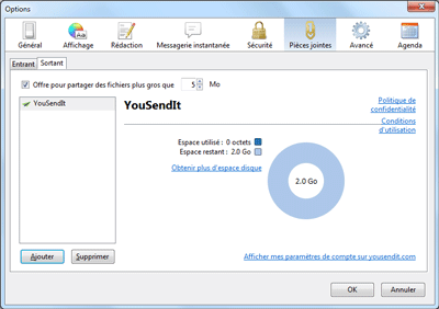Service de stockage en ligne