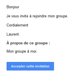 Inscription à Google