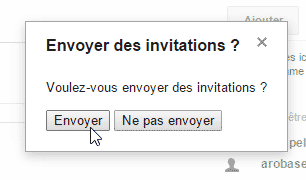 Gmail - Envoyer des invitations ?