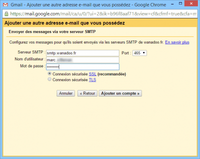 Serveur SMTP