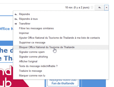 Bloquer Un Expediteur Indesirable Dans Gmail