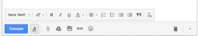 Options de mise en forme Gmail