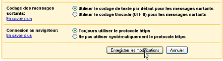 Connexion SSL sécurisée (https)