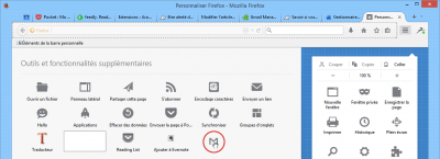 Personnalisation FIrefox