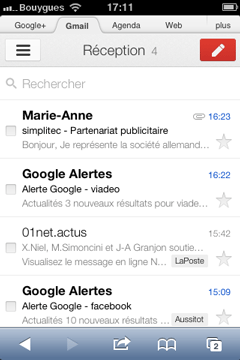 Gmail mobile