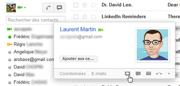 Créer un hangout