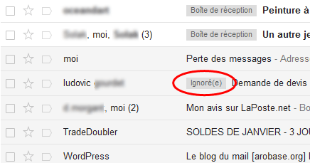 Ignoré(e)