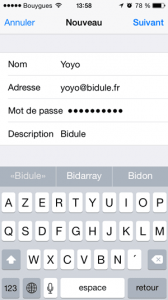 Adresse e-mail