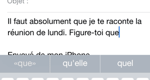 Message en cours de rédaction