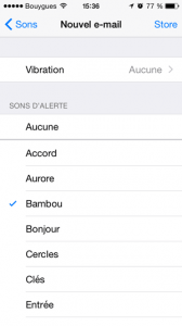 Sons d'alerte