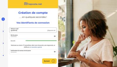 Créer une adresse LaPoste.net