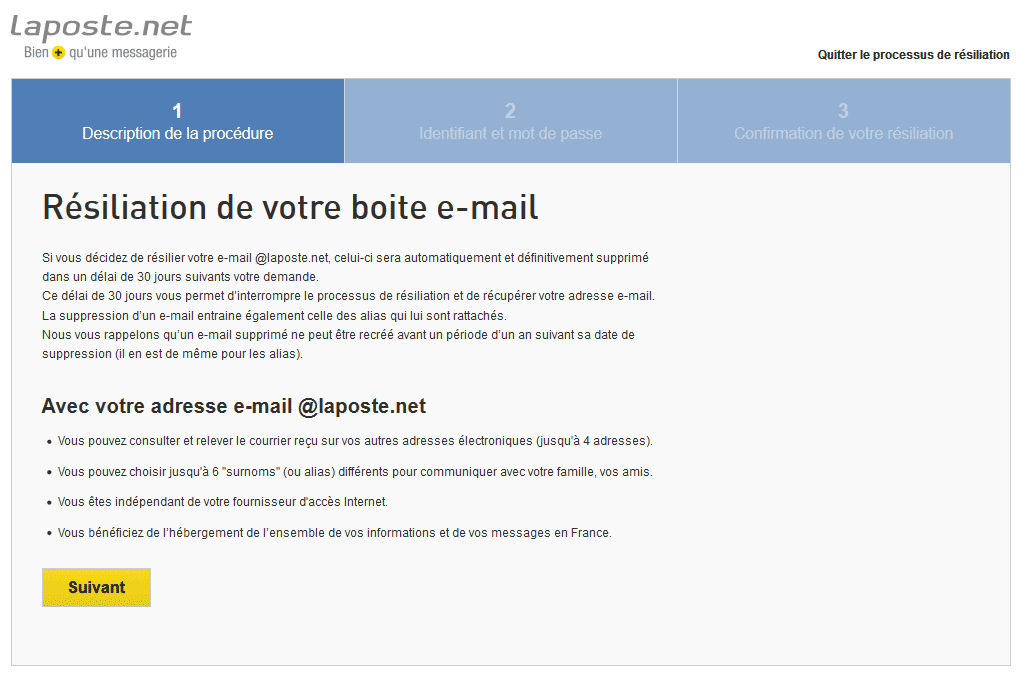 Aide en ligne Laposte.fr