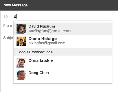 COntcat Google+