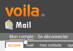 Mon compte Voila