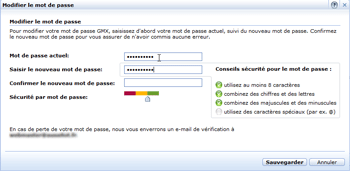 Informations compte Hotmail