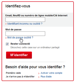 Messagerie SFR Mail