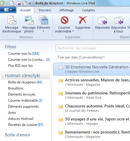 Compte Hotmail