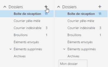 Créer un nouveau dossier