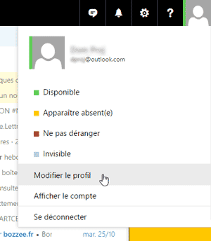 Profil Outlook.com