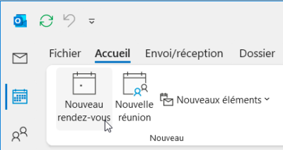 Nouveau rendez-vous