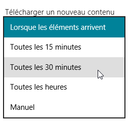 Télécharger un nouveau contenu