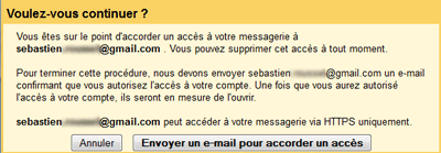 Envoyer un e-mail