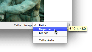 Taille d'image