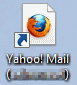 Raccourci Yahoo! Mail Firefox