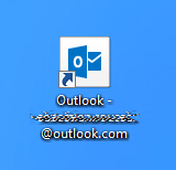 Raccourci Outlook.com