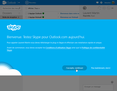 Plug-in Skype