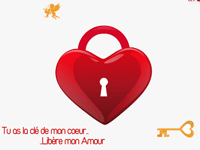 Tu as la clé de mon coeur