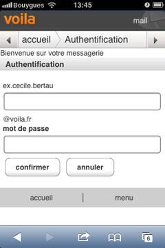 webmail mobile