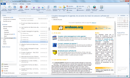 Windows Live Mail 2012 : test et avis