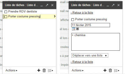 Gmail - nouvelle tâche
