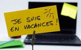 Je suis en vacances