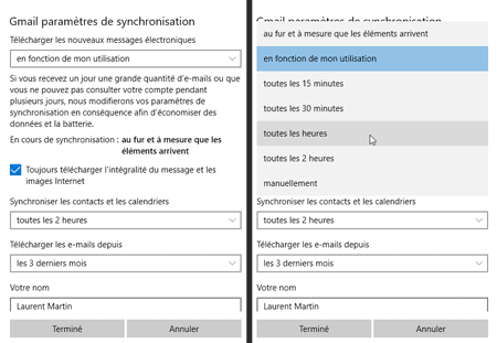 Fréquence de synchronisation