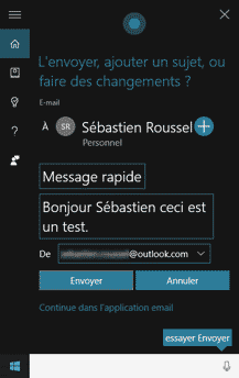 Cortana - Email