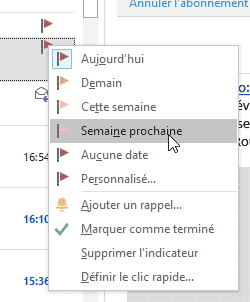 Suivi des messages Outlook