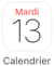 App Calendrier iOS