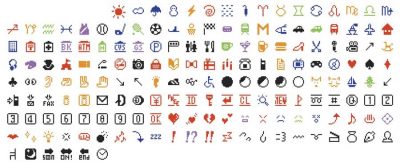 Les 176 emoji originels